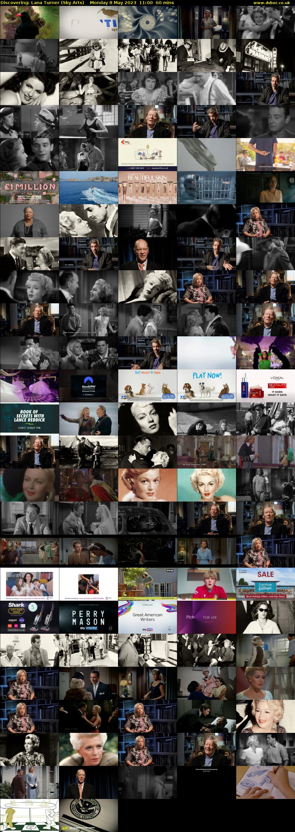 Discovering: Lana Turner (Sky Arts) Monday 8 May 2023 11:00 - 12:00