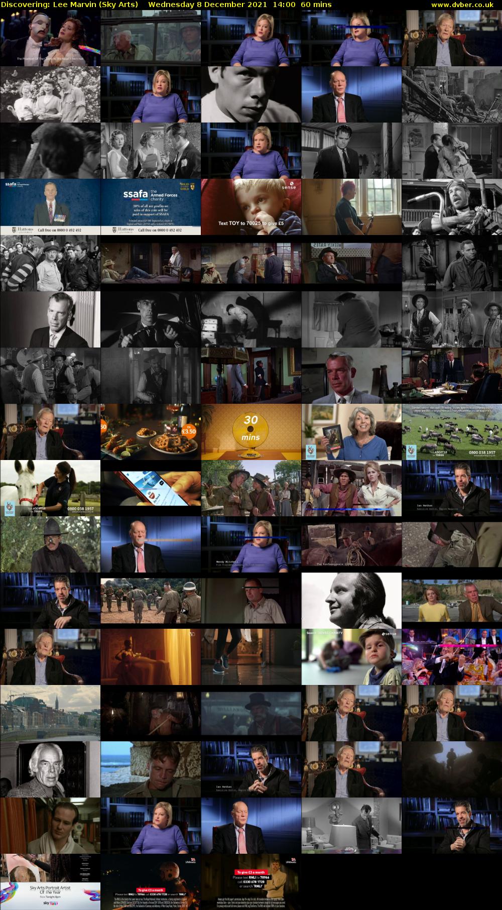 Discovering: Lee Marvin (Sky Arts) Wednesday 8 December 2021 14:00 - 15:00