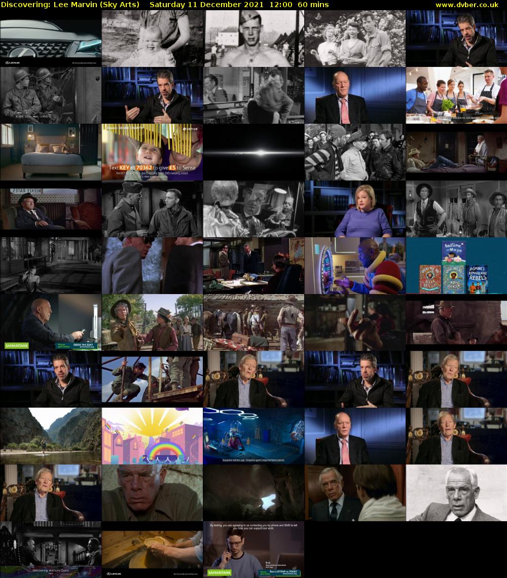 Discovering: Lee Marvin (Sky Arts) Saturday 11 December 2021 12:00 - 13:00