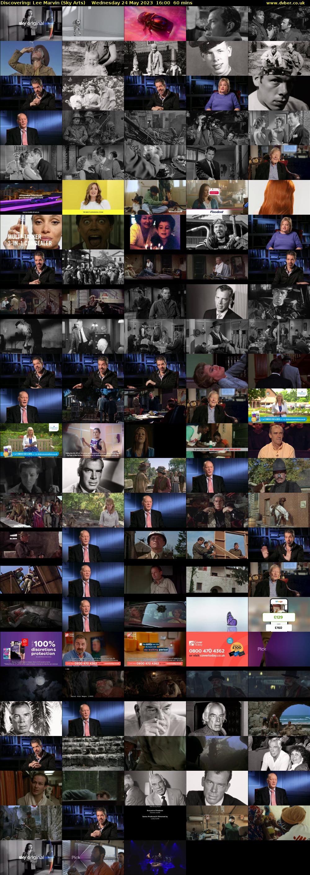 Discovering: Lee Marvin (Sky Arts) Wednesday 24 May 2023 16:00 - 17:00