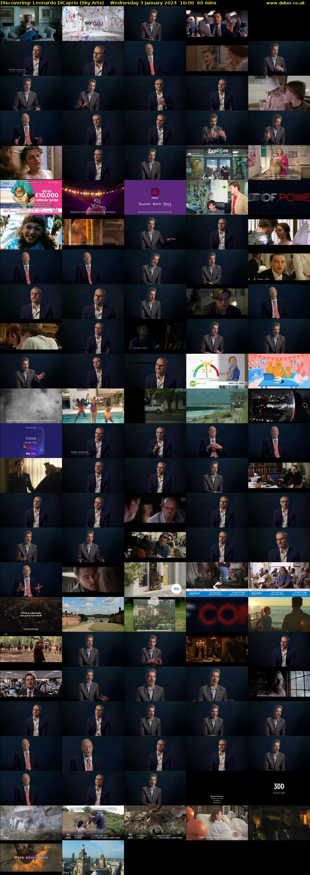 Discovering: Leonardo DiCaprio (Sky Arts) Wednesday 3 January 2024 16:00 - 17:00