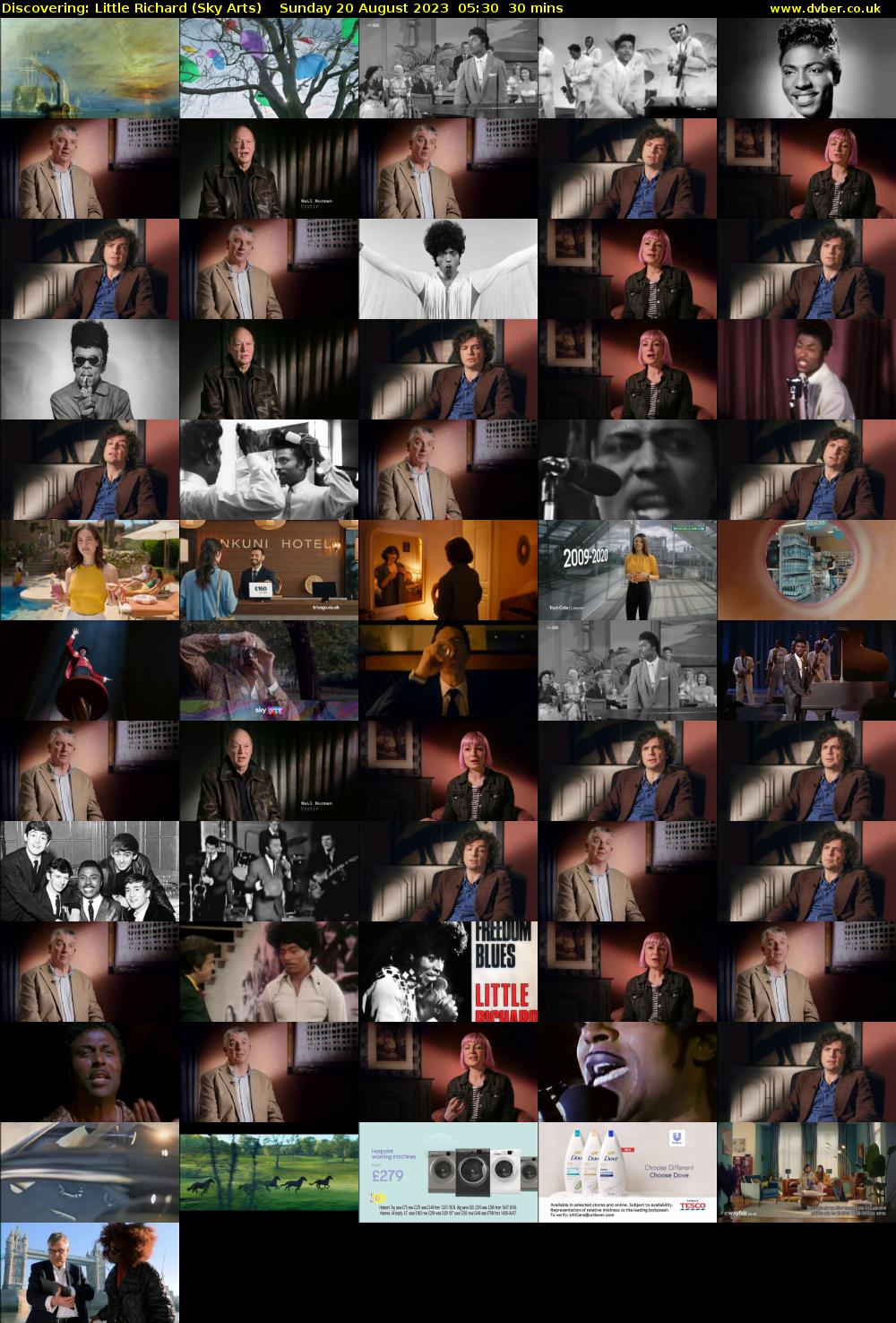 Discovering: Little Richard (Sky Arts) Sunday 20 August 2023 05:30 - 06:00