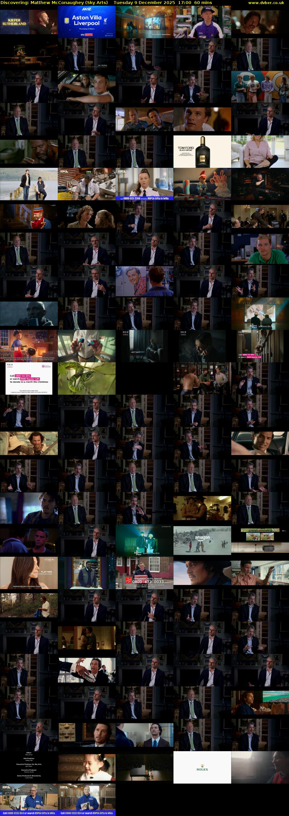 Discovering: Matthew McConaughey (Sky Arts) Tuesday 9 December 2025 17:00 - 18:00