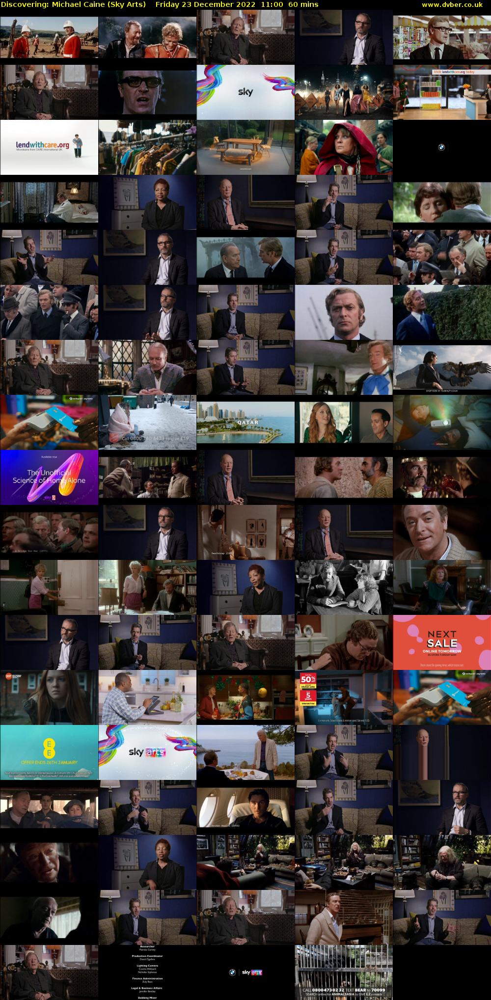 Discovering: Michael Caine (Sky Arts) Friday 23 December 2022 11:00 - 12:00