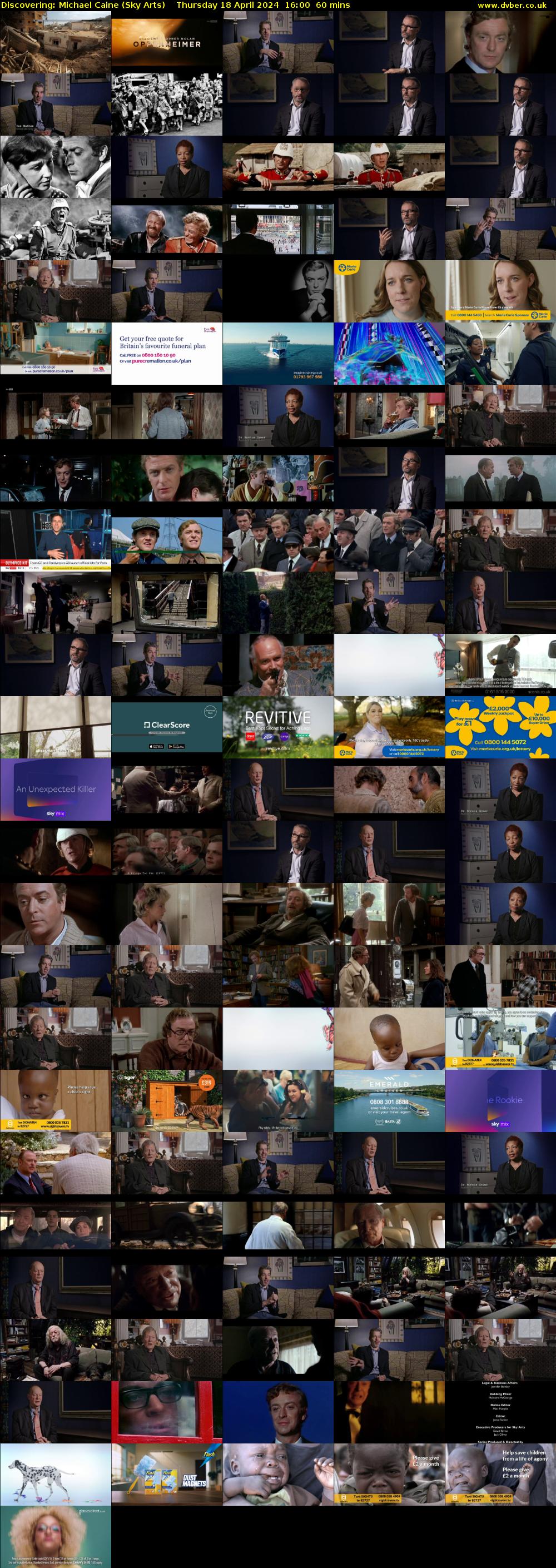 Discovering: Michael Caine (Sky Arts) Thursday 18 April 2024 16:00 - 17:00