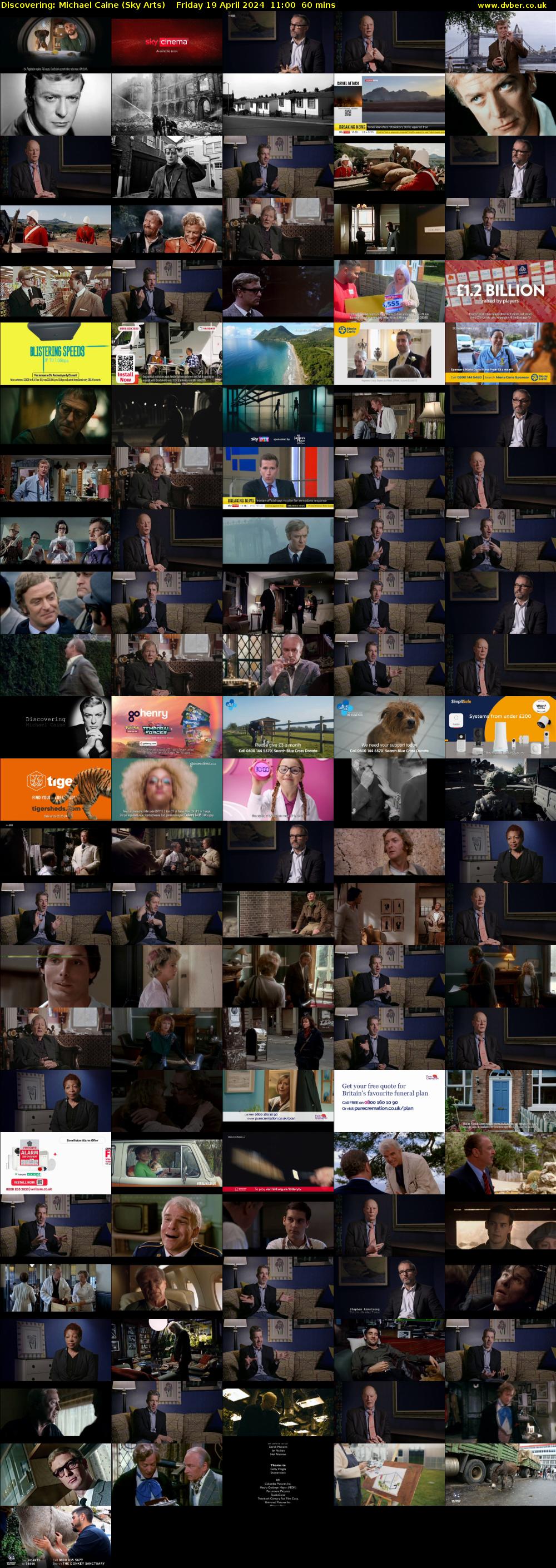 Discovering: Michael Caine (Sky Arts) Friday 19 April 2024 11:00 - 12:00