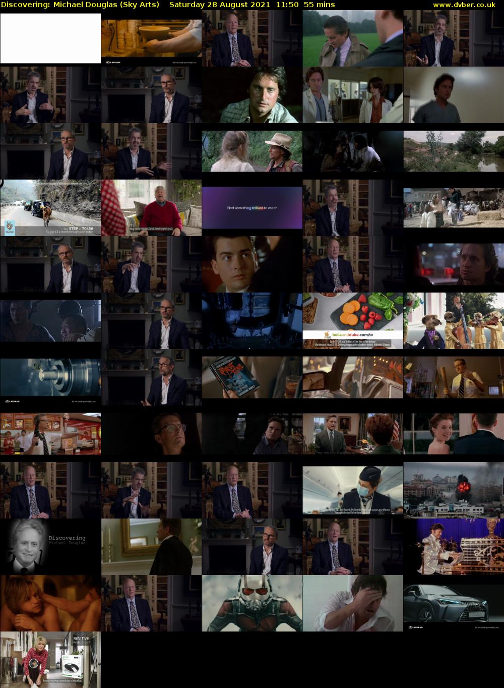 Discovering: Michael Douglas (Sky Arts) Saturday 28 August 2021 12:50 - 13:45