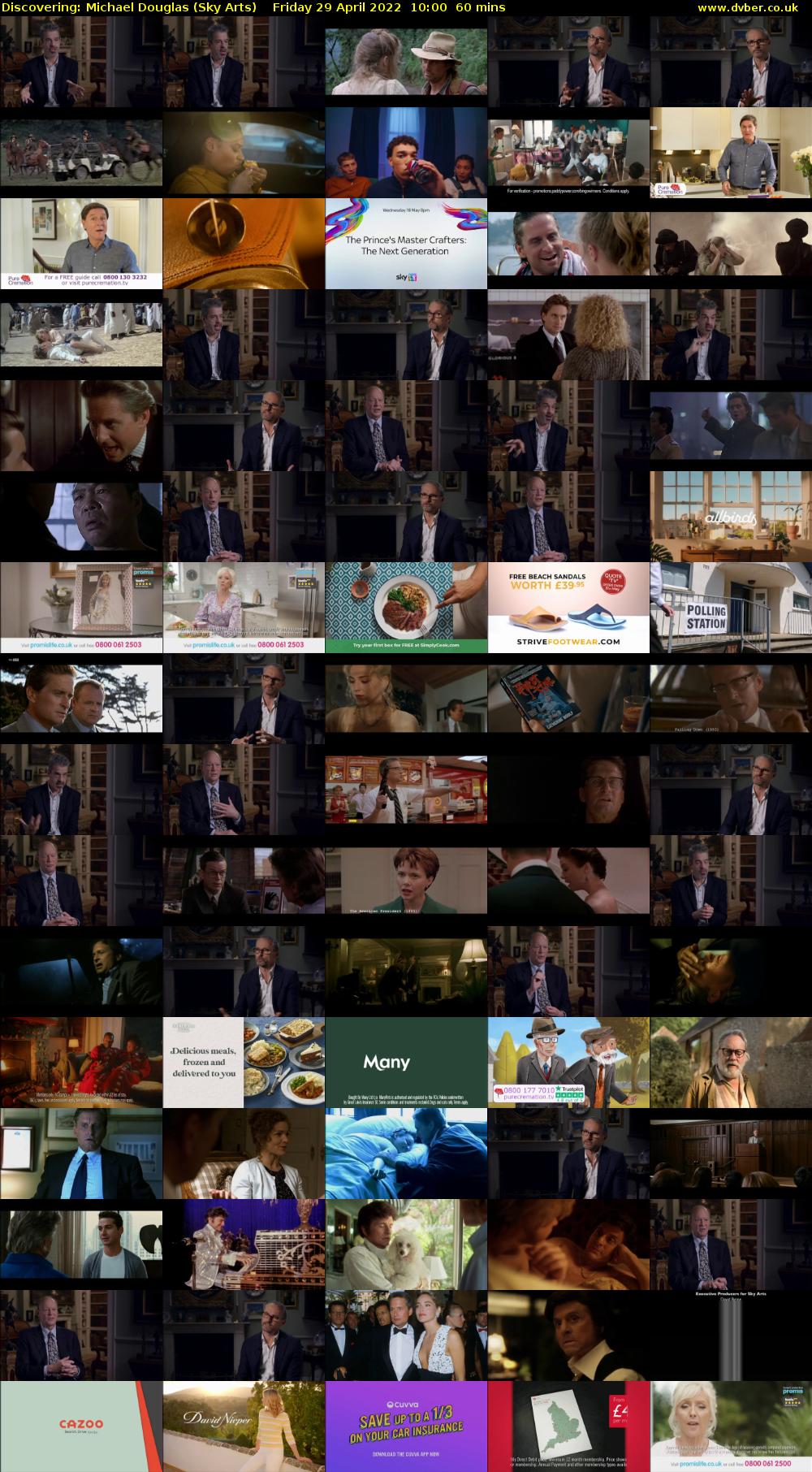 Discovering: Michael Douglas (Sky Arts) Friday 29 April 2022 10:00 - 11:00