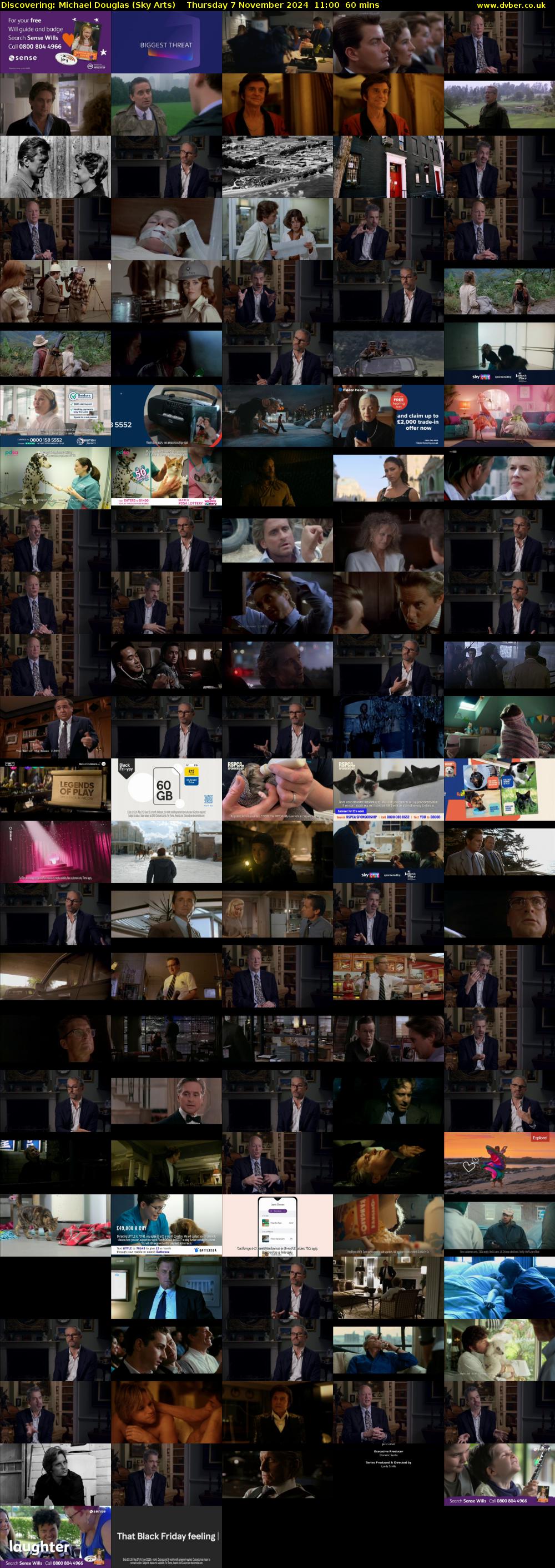 Discovering: Michael Douglas (Sky Arts) Thursday 7 November 2024 11:00 - 12:00