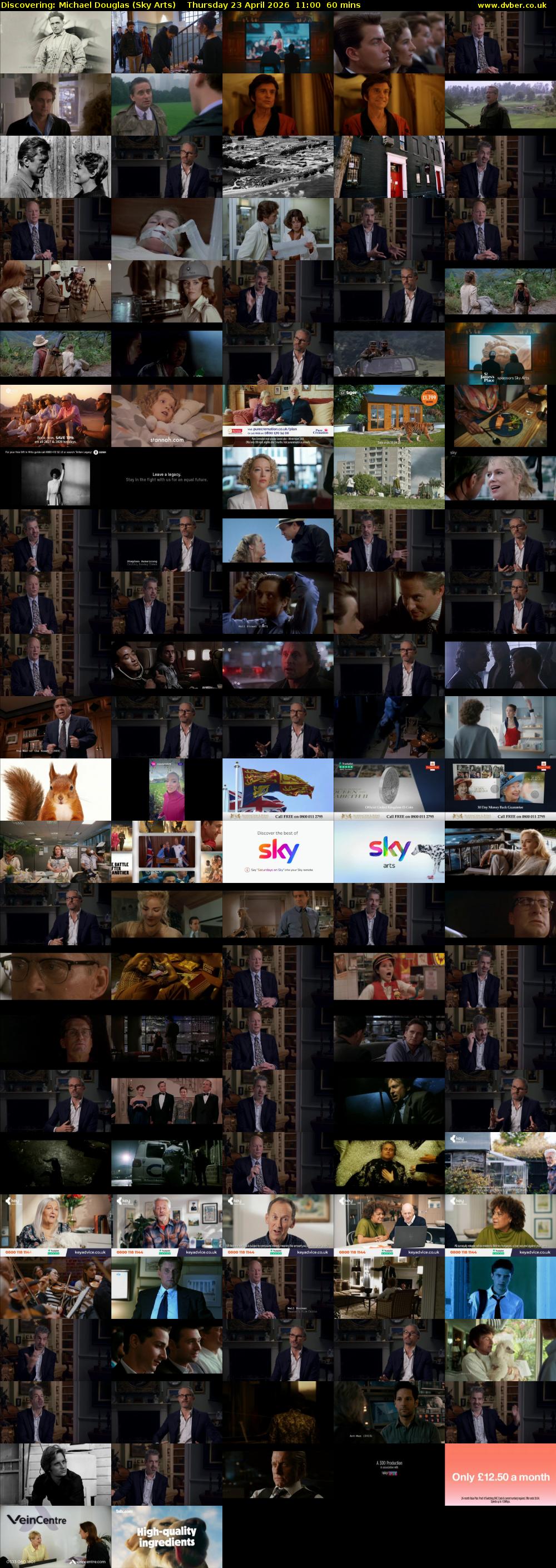 Discovering: Michael Douglas (Sky Arts) Thursday 23 April 2026 11:00 - 12:00