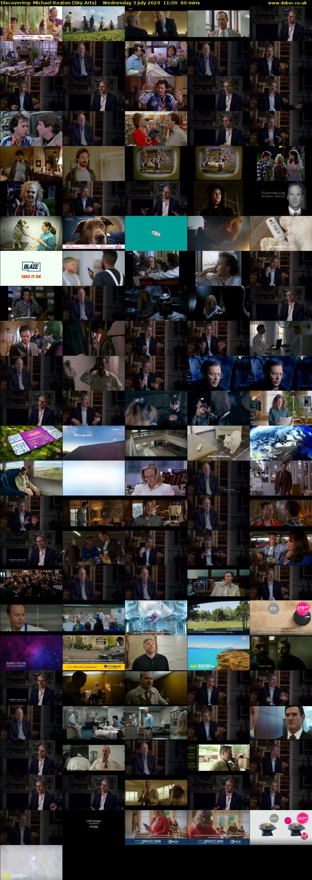 Discovering: Michael Keaton (Sky Arts) Wednesday 3 July 2024 11:00 - 12:00