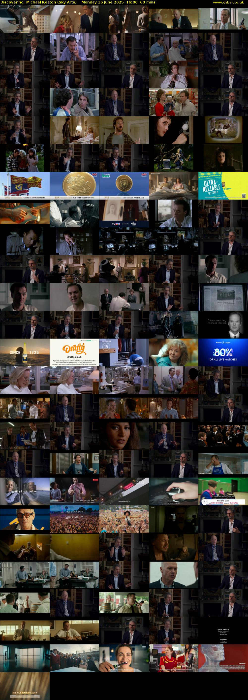 Discovering: Michael Keaton (Sky Arts) Monday 16 June 2025 16:00 - 17:00