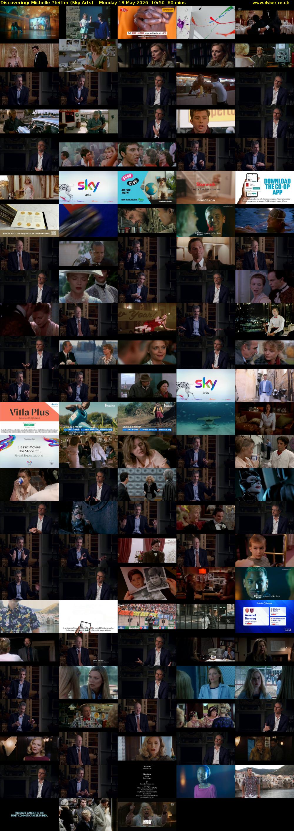 Discovering: Michelle Pfeiffer (Sky Arts) Monday 18 May 2026 10:50 - 11:50