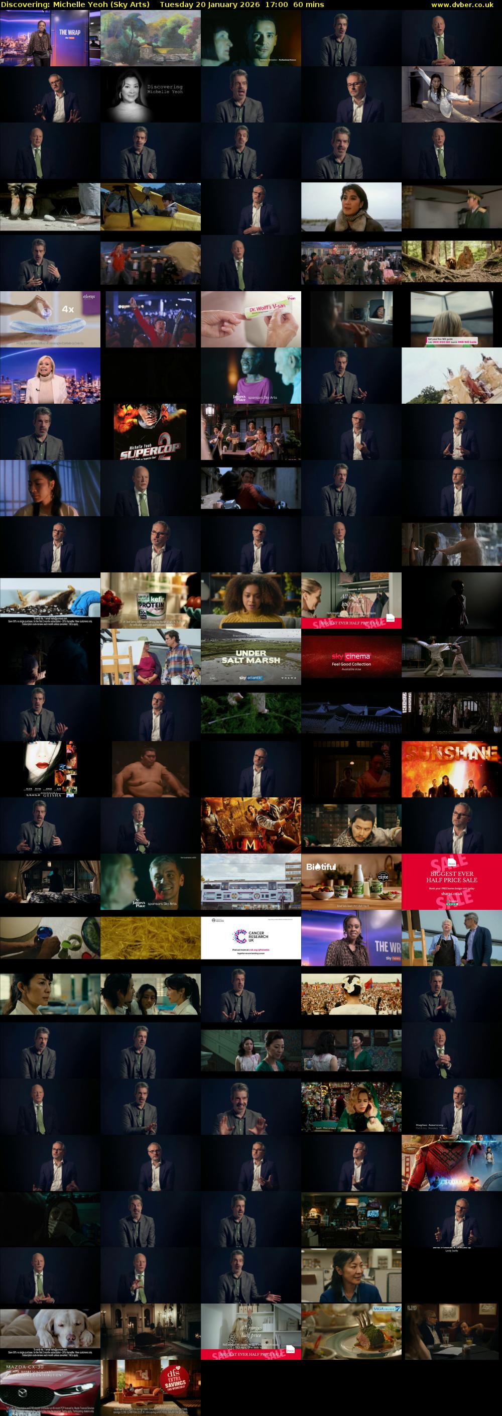 Discovering: Michelle Yeoh (Sky Arts) Tuesday 20 January 2026 17:00 - 18:00