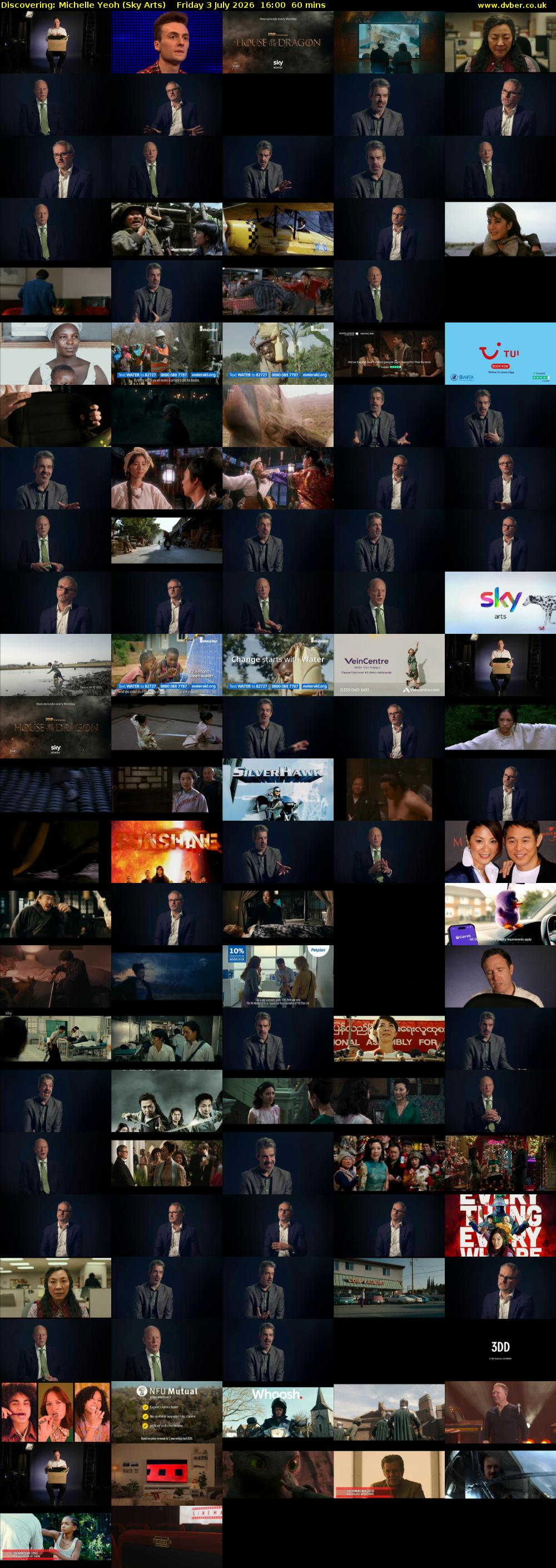 Discovering: Michelle Yeoh (Sky Arts) Friday 3 July 2026 16:00 - 17:00