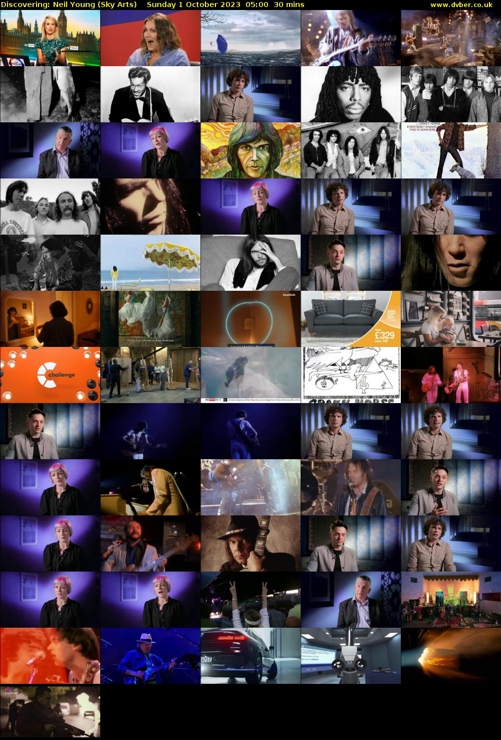 Discovering: Neil Young (Sky Arts) Sunday 1 October 2023 05:00 - 05:30