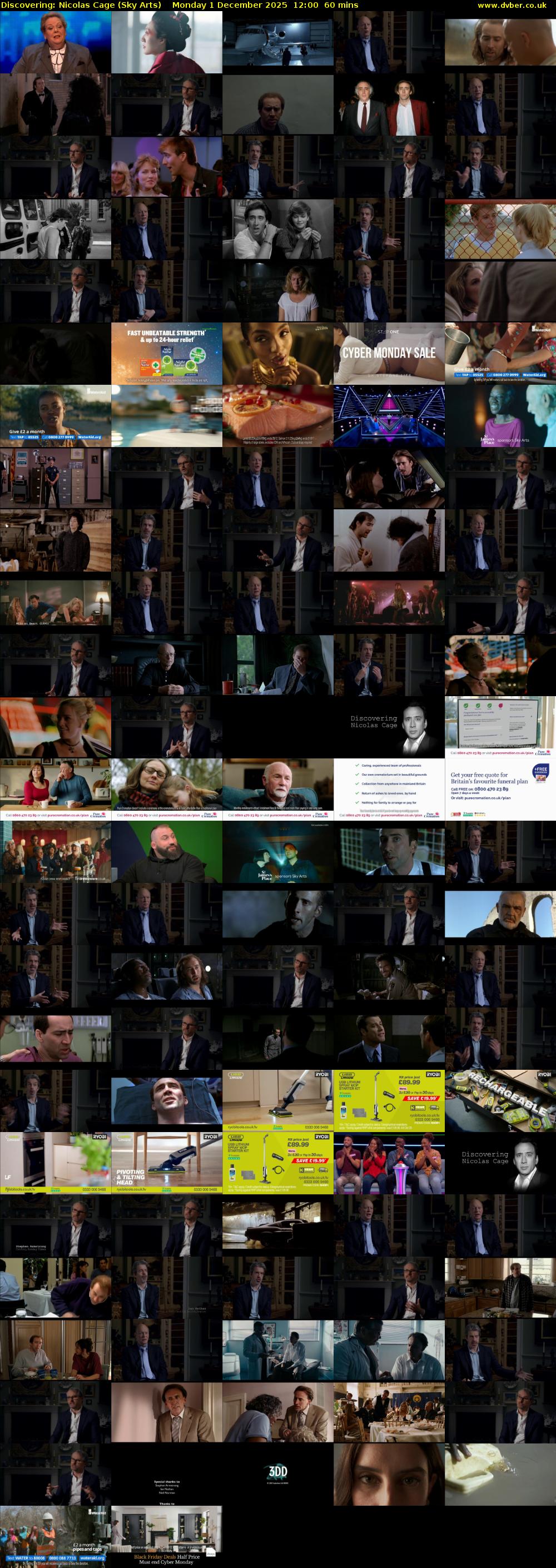 Discovering: Nicolas Cage (Sky Arts) Monday 1 December 2025 12:00 - 13:00
