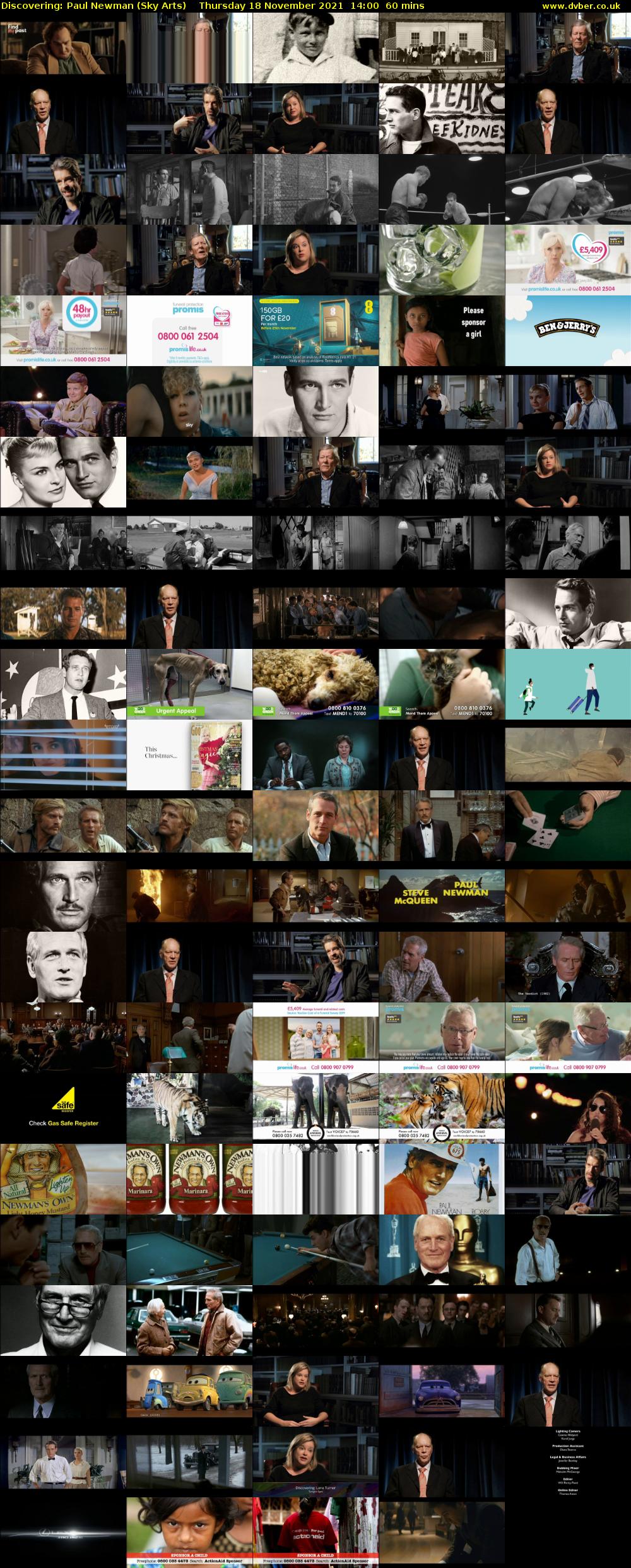 Discovering: Paul Newman (Sky Arts) Thursday 18 November 2021 14:00 - 15:00