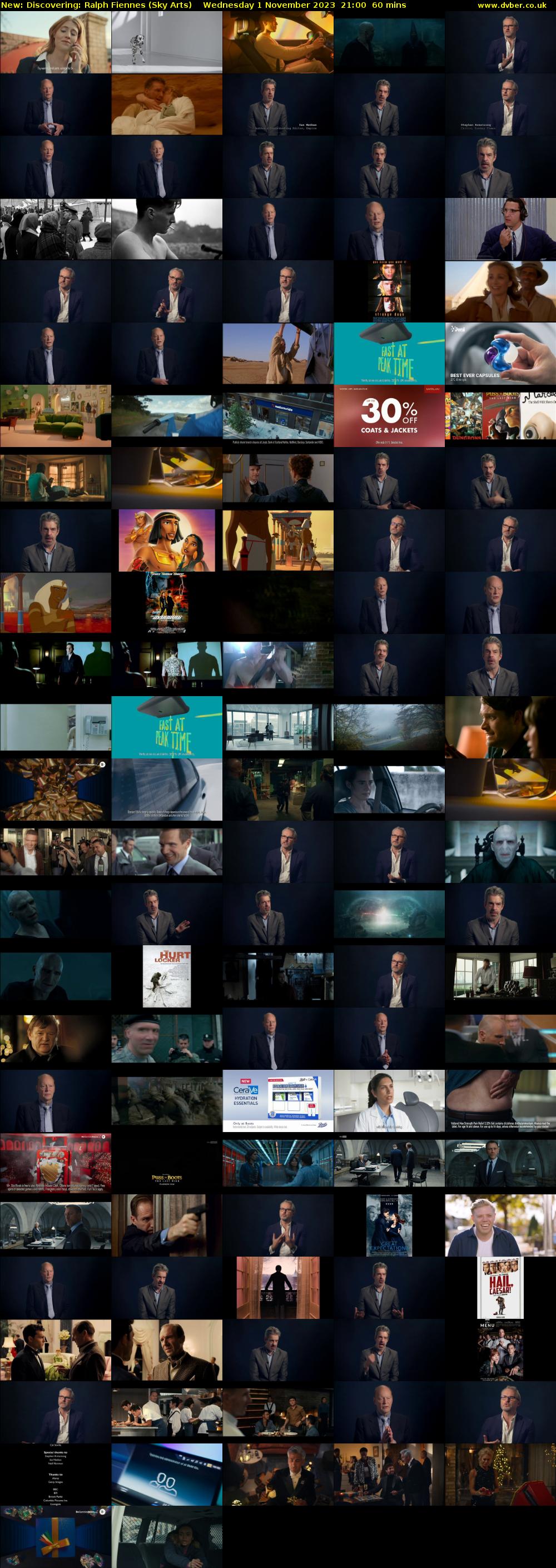Discovering: Ralph Fiennes (Sky Arts) Wednesday 1 November 2023 21:00 - 22:00