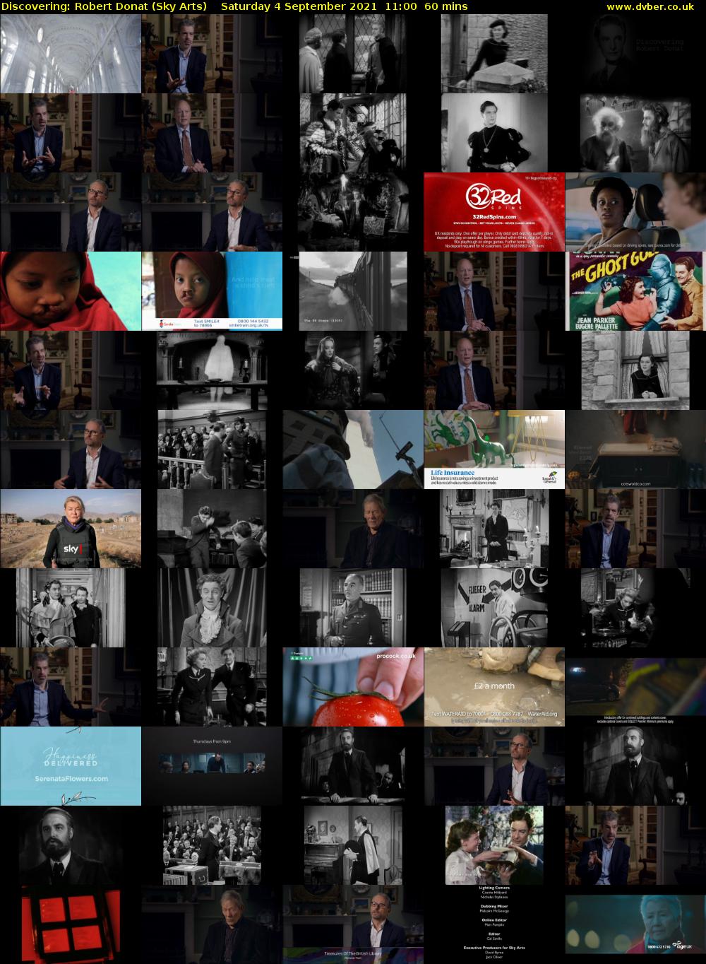 Discovering: Robert Donat (Sky Arts) Saturday 4 September 2021 12:00 - 13:00
