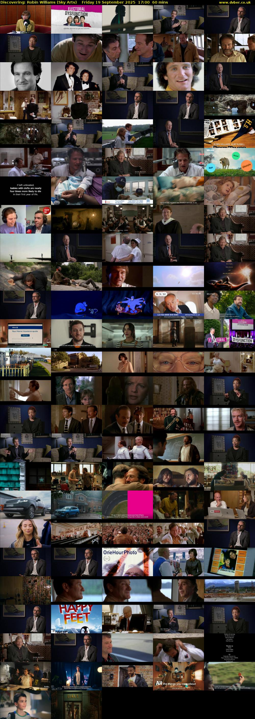 Discovering: Robin Williams (Sky Arts) Friday 19 September 2025 17:00 - 18:00
