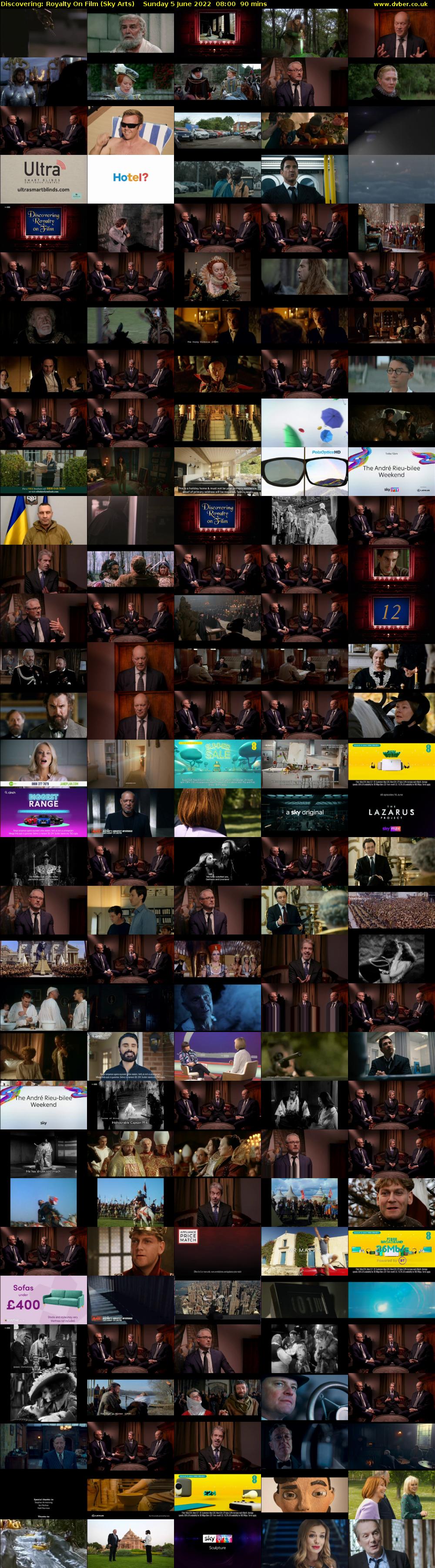 Discovering: Royalty On Film (Sky Arts) Sunday 5 June 2022 08:00 - 09:30