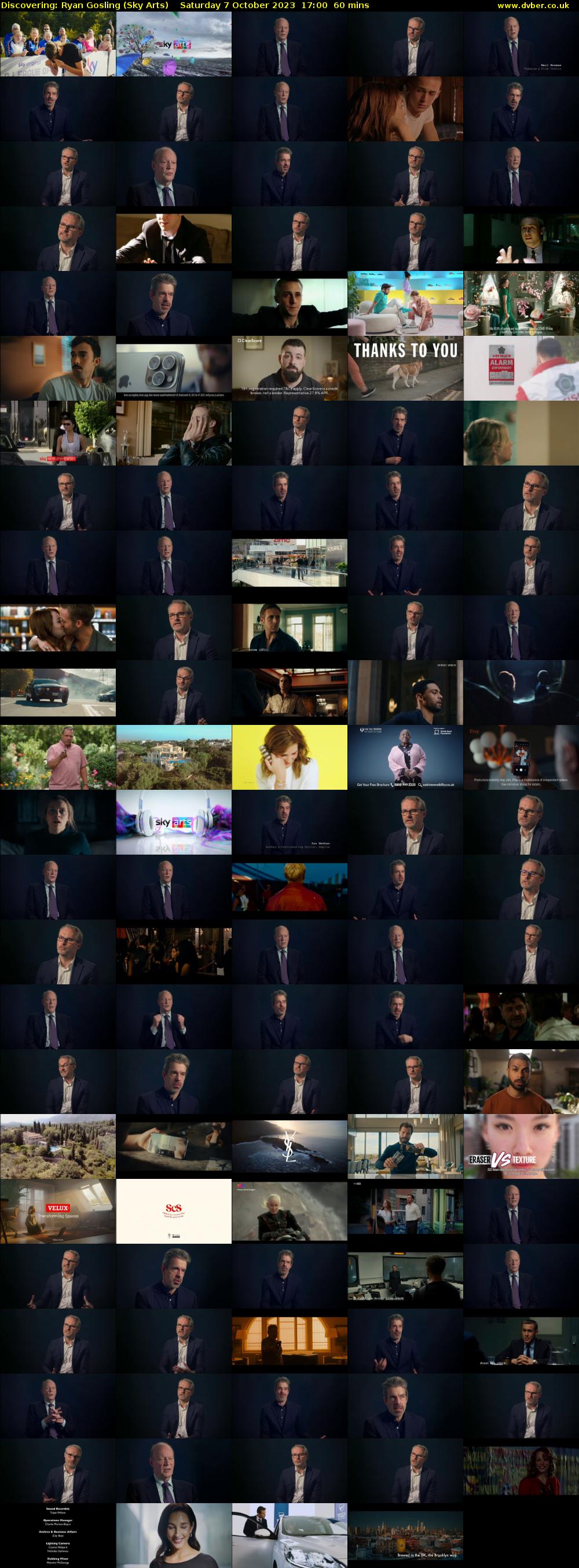 Discovering: Ryan Gosling (Sky Arts) Saturday 7 October 2023 17:00 - 18:00