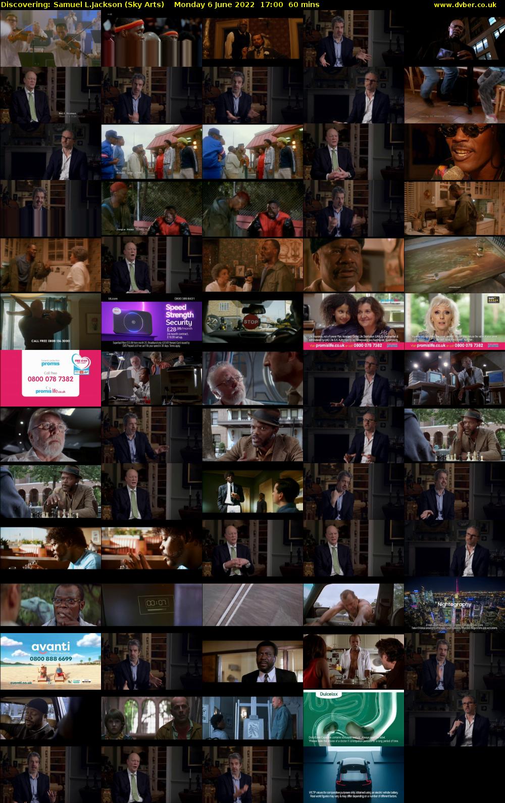 Discovering: Samuel L.Jackson (Sky Arts) Monday 6 June 2022 17:00 - 18:00