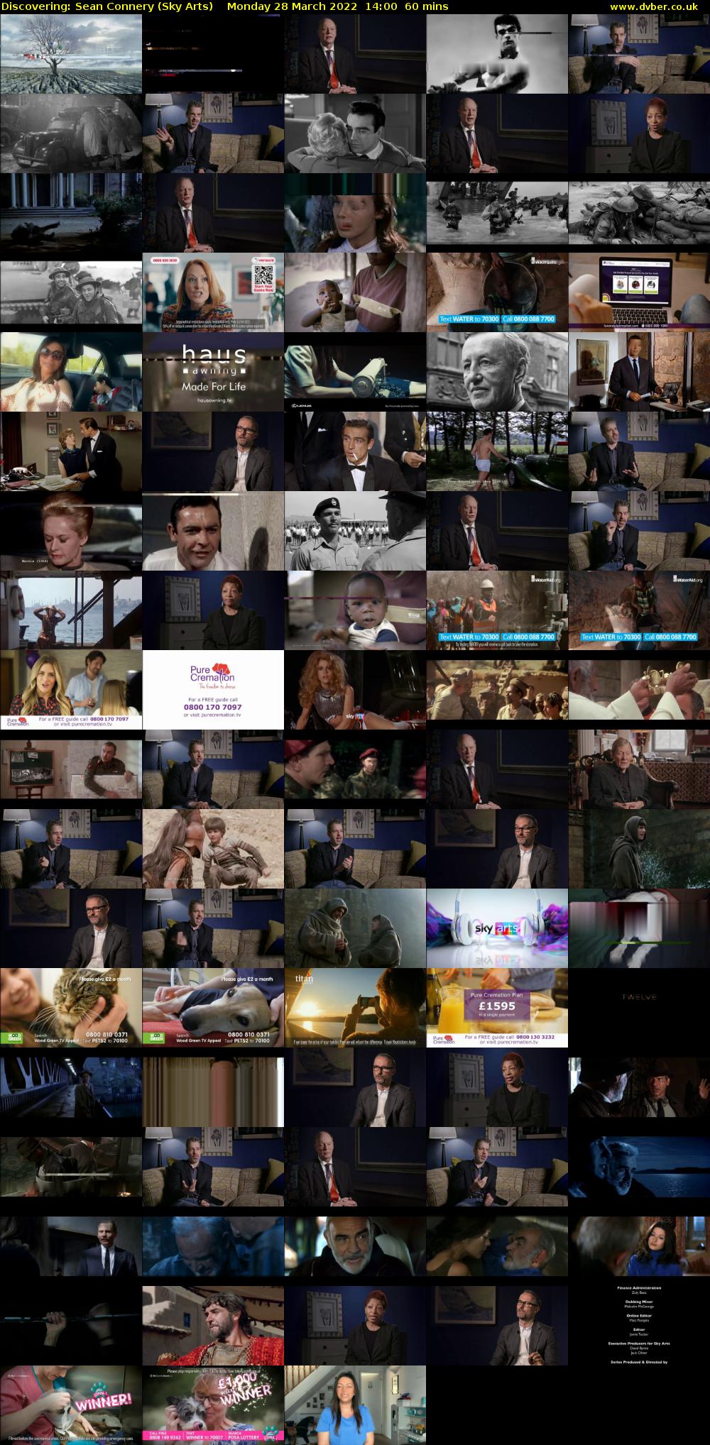 Discovering: Sean Connery (Sky Arts) Monday 28 March 2022 14:00 - 15:00