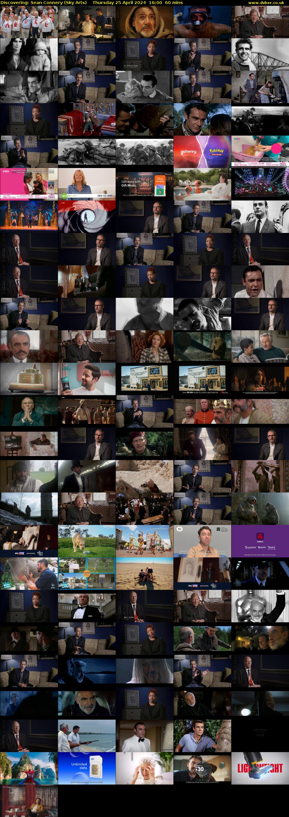 Discovering: Sean Connery (Sky Arts) Thursday 25 April 2024 16:00 - 17:00
