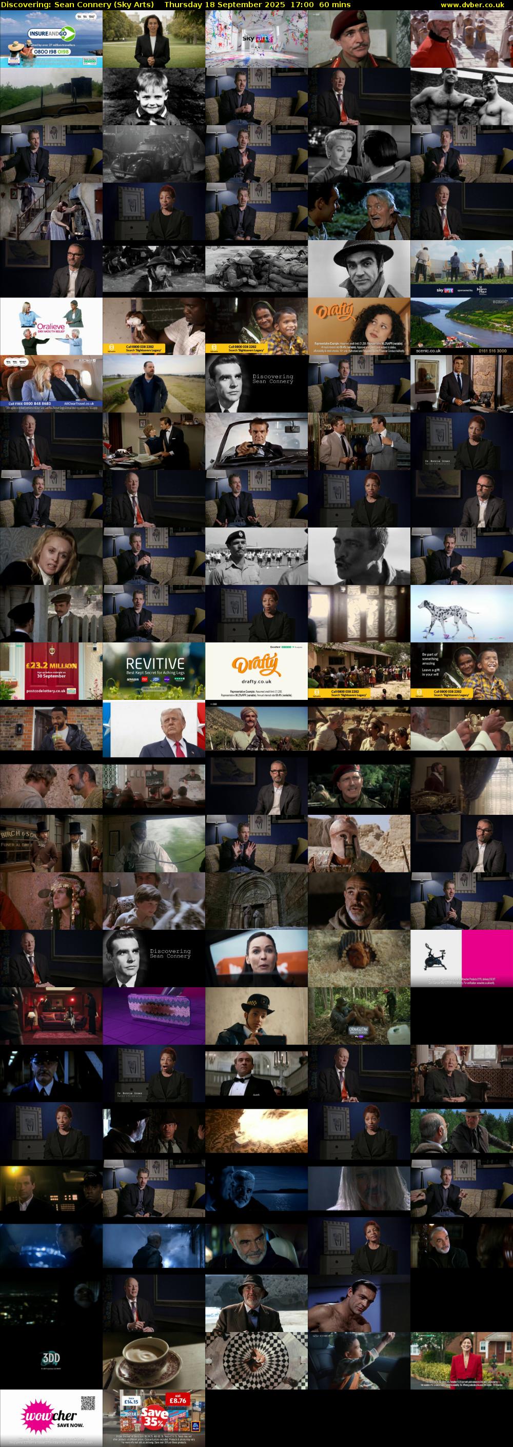 Discovering: Sean Connery (Sky Arts) Thursday 18 September 2025 17:00 - 18:00