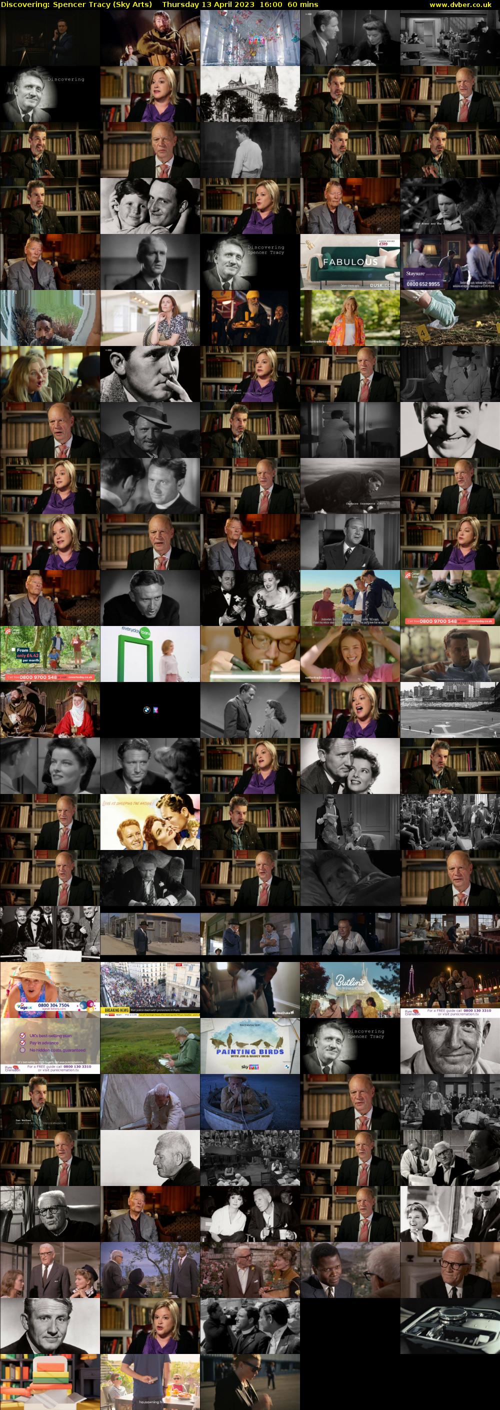 Discovering: Spencer Tracy (Sky Arts) Thursday 13 April 2023 16:00 - 17:00