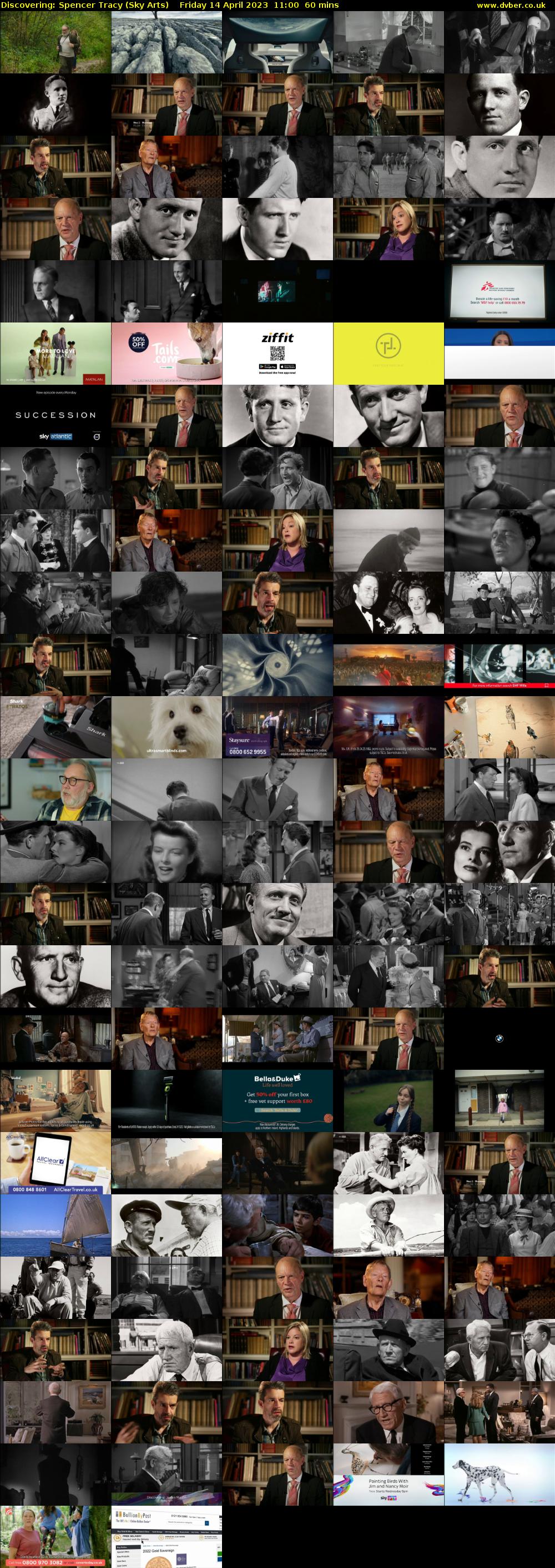 Discovering: Spencer Tracy (Sky Arts) Friday 14 April 2023 11:00 - 12:00