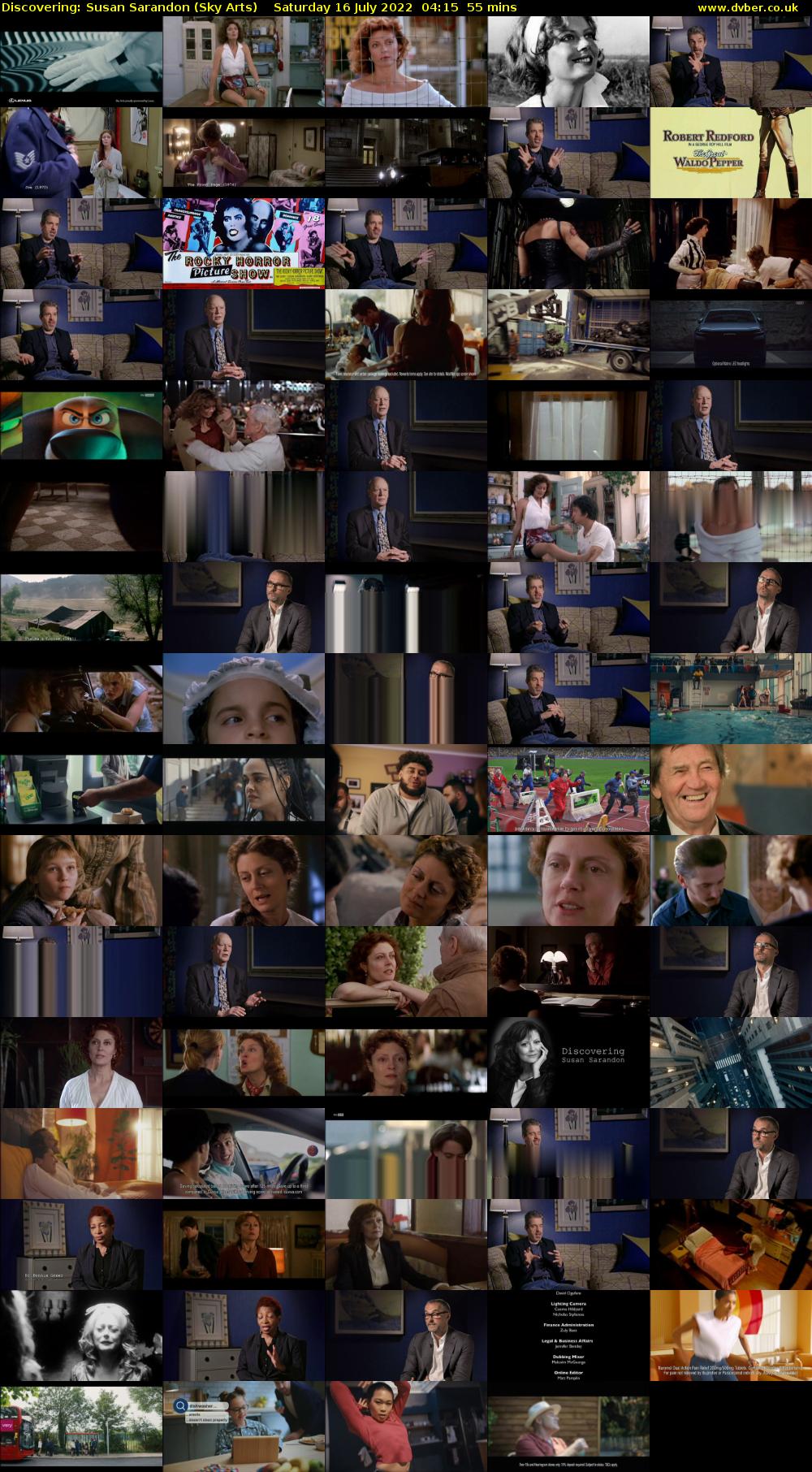 Discovering: Susan Sarandon (Sky Arts) Saturday 16 July 2022 04:15 - 05:10