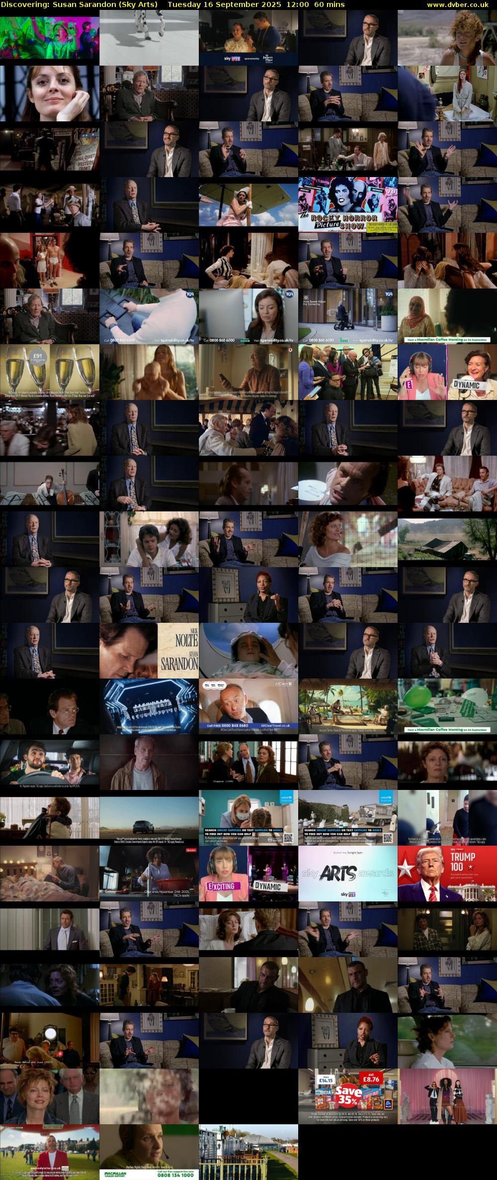 Discovering: Susan Sarandon (Sky Arts) Tuesday 16 September 2025 12:00 - 13:00