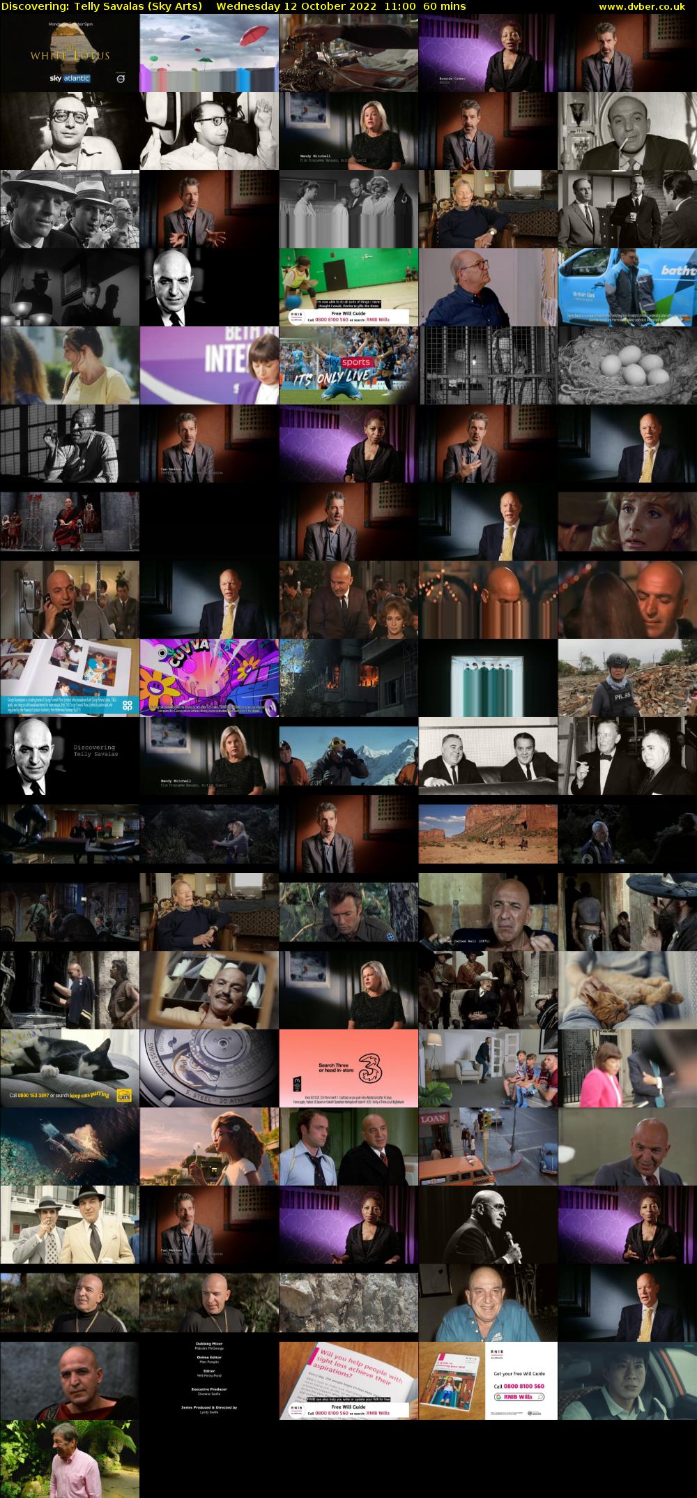 Discovering: Telly Savalas (Sky Arts) Wednesday 12 October 2022 11:00 - 12:00
