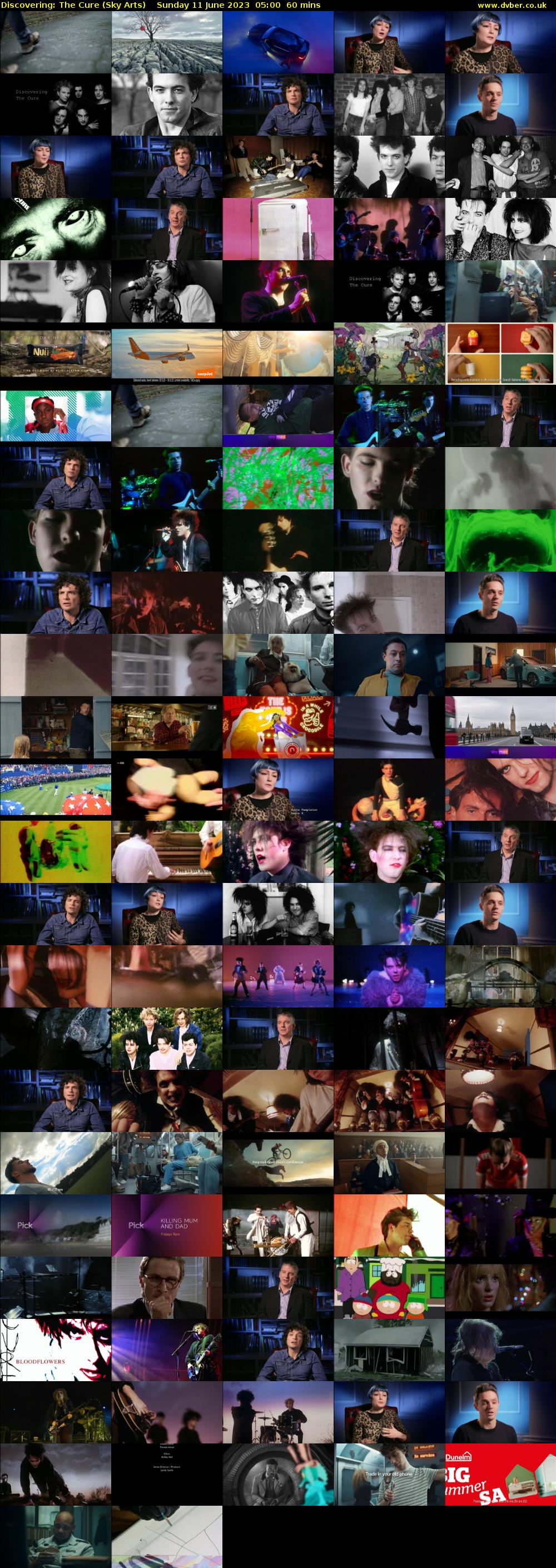 Discovering: The Cure (Sky Arts) Sunday 11 June 2023 05:00 - 06:00