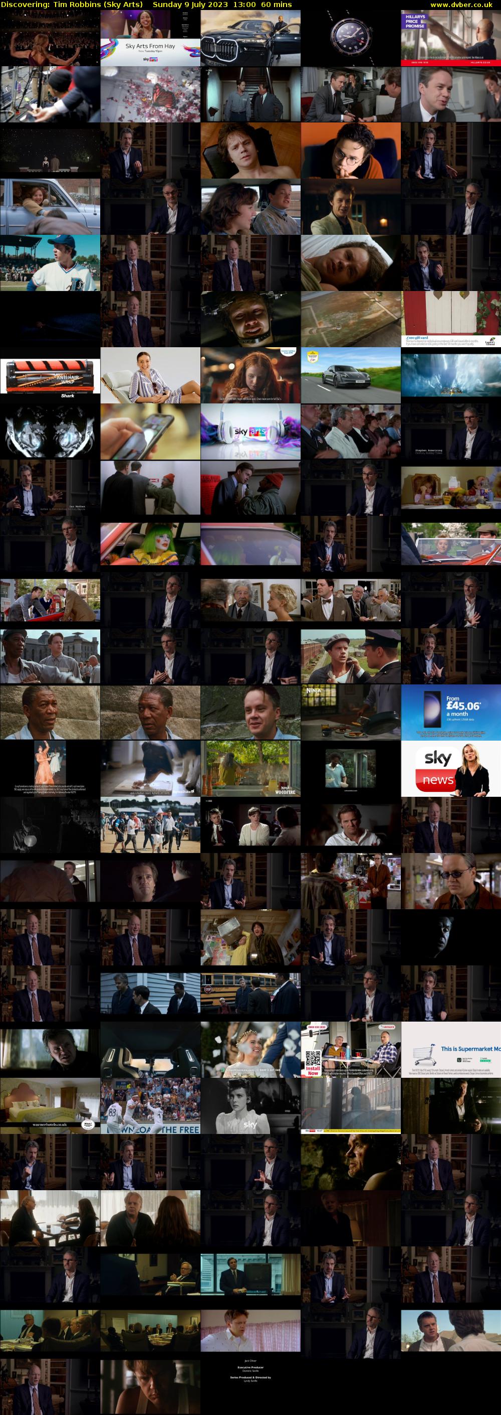 Discovering: Tim Robbins (Sky Arts) Sunday 9 July 2023 13:00 - 14:00