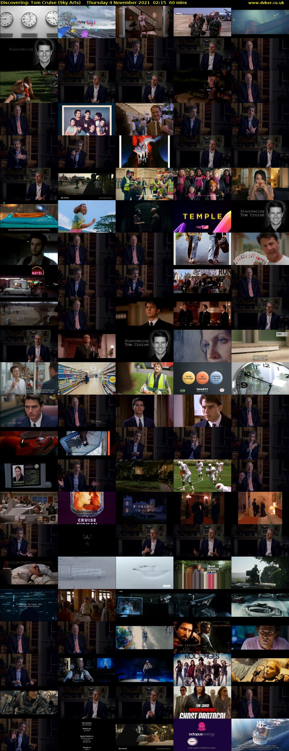 Discovering: Tom Cruise (Sky Arts) Thursday 4 November 2021 02:15 - 03:15