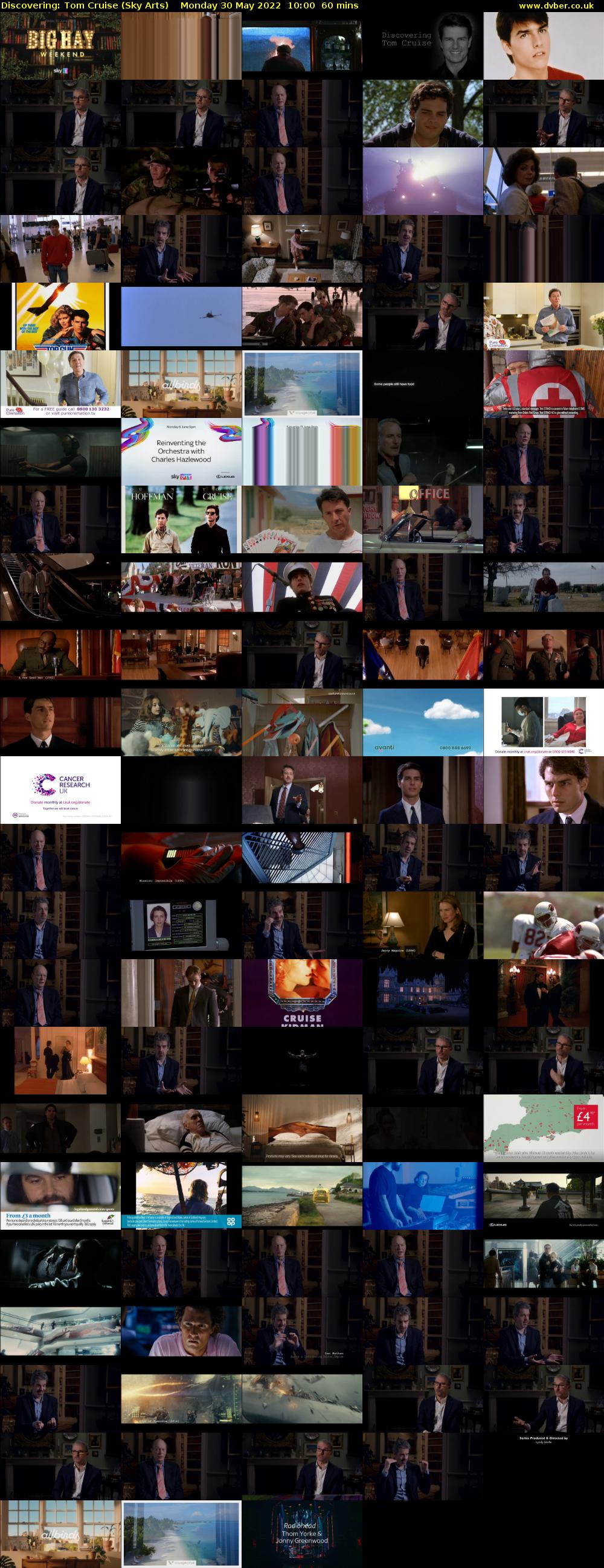 Discovering: Tom Cruise (Sky Arts) Monday 30 May 2022 10:00 - 11:00