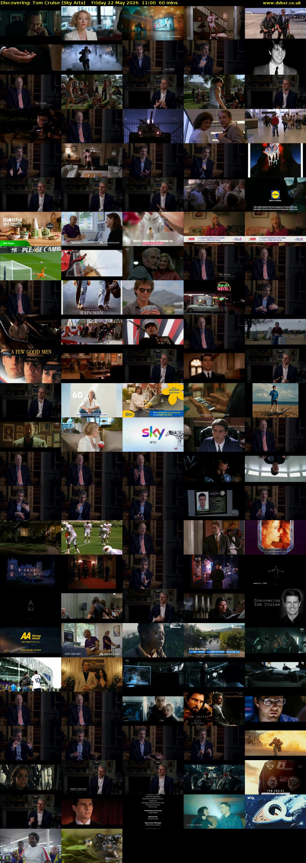 Discovering: Tom Cruise (Sky Arts) Friday 22 May 2026 11:00 - 12:00