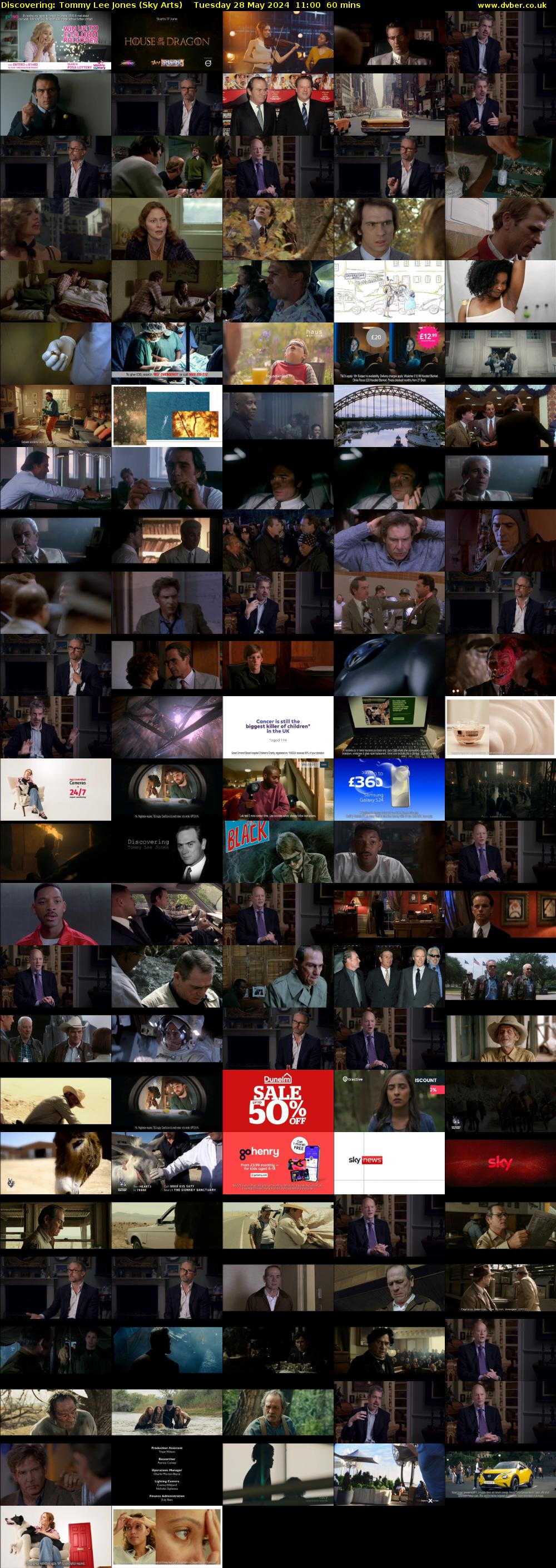 Discovering: Tommy Lee Jones (Sky Arts) Tuesday 28 May 2024 11:00 - 12:00