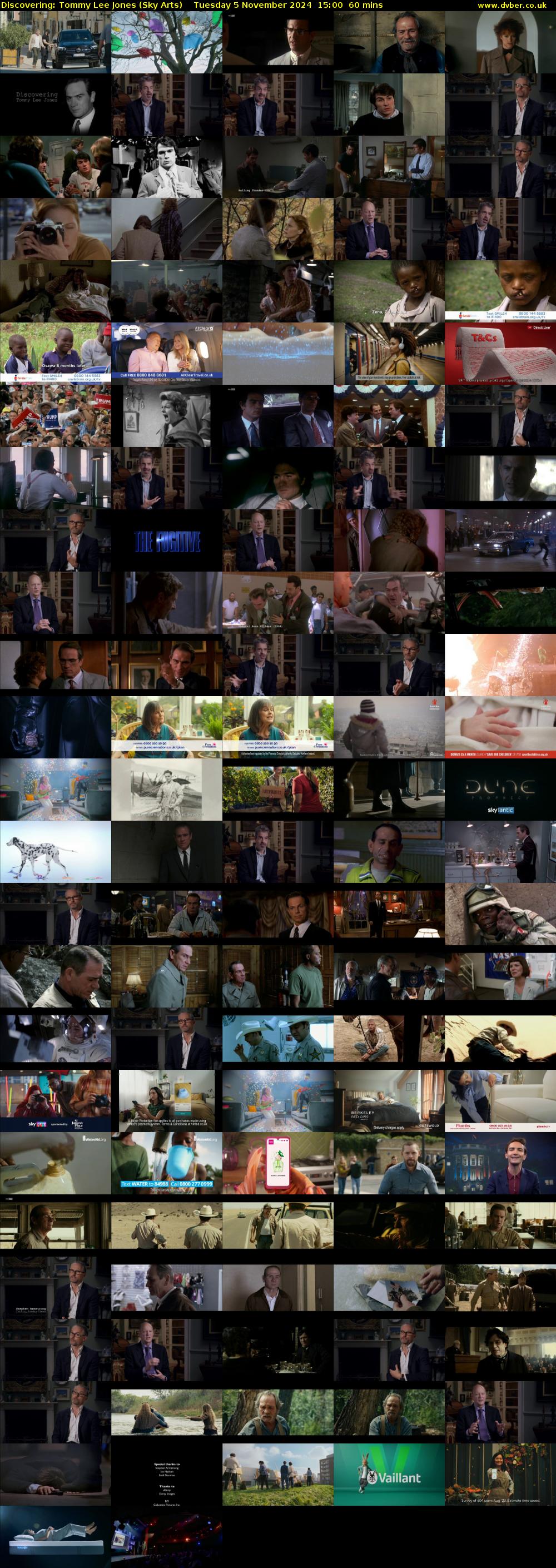 Discovering: Tommy Lee Jones (Sky Arts) Tuesday 5 November 2024 15:00 - 16:00
