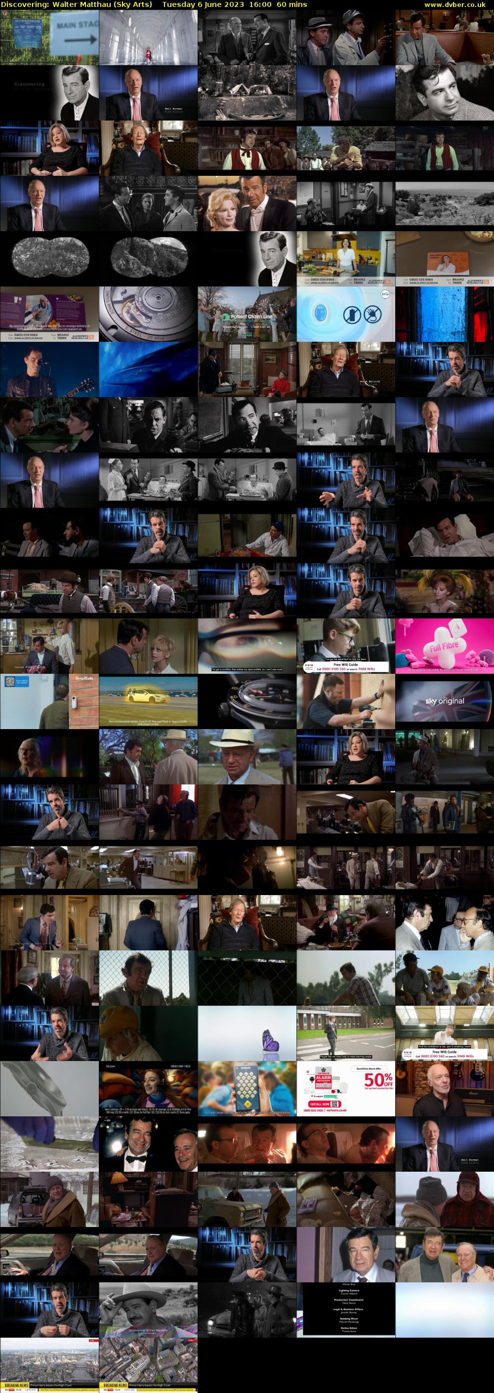 Discovering: Walter Matthau (Sky Arts) Tuesday 6 June 2023 16:00 - 17:00