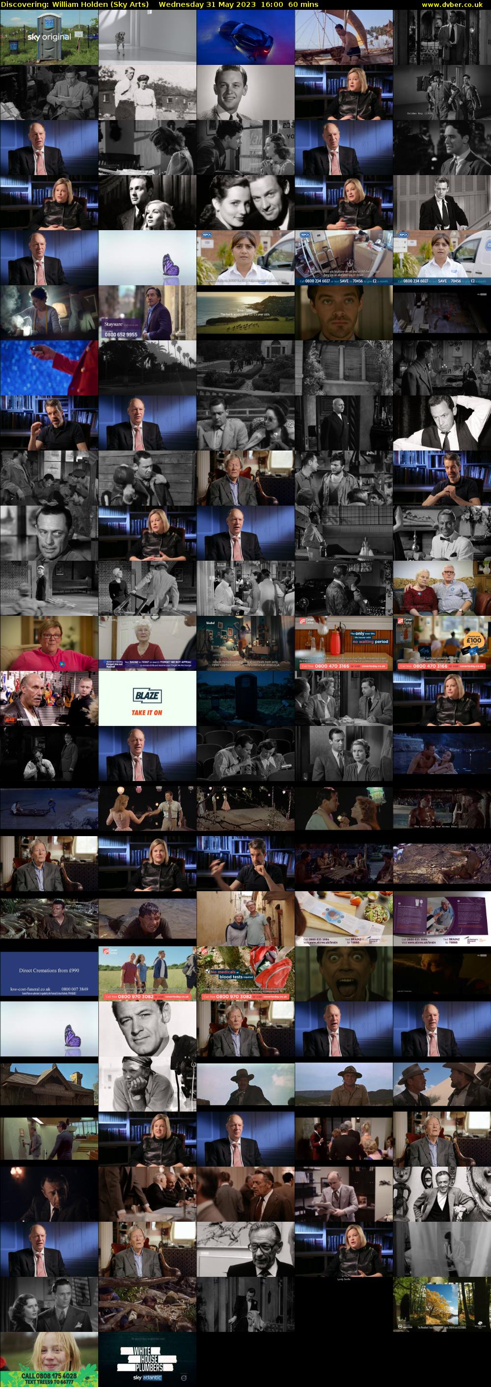 Discovering: William Holden (Sky Arts) Wednesday 31 May 2023 16:00 - 17:00