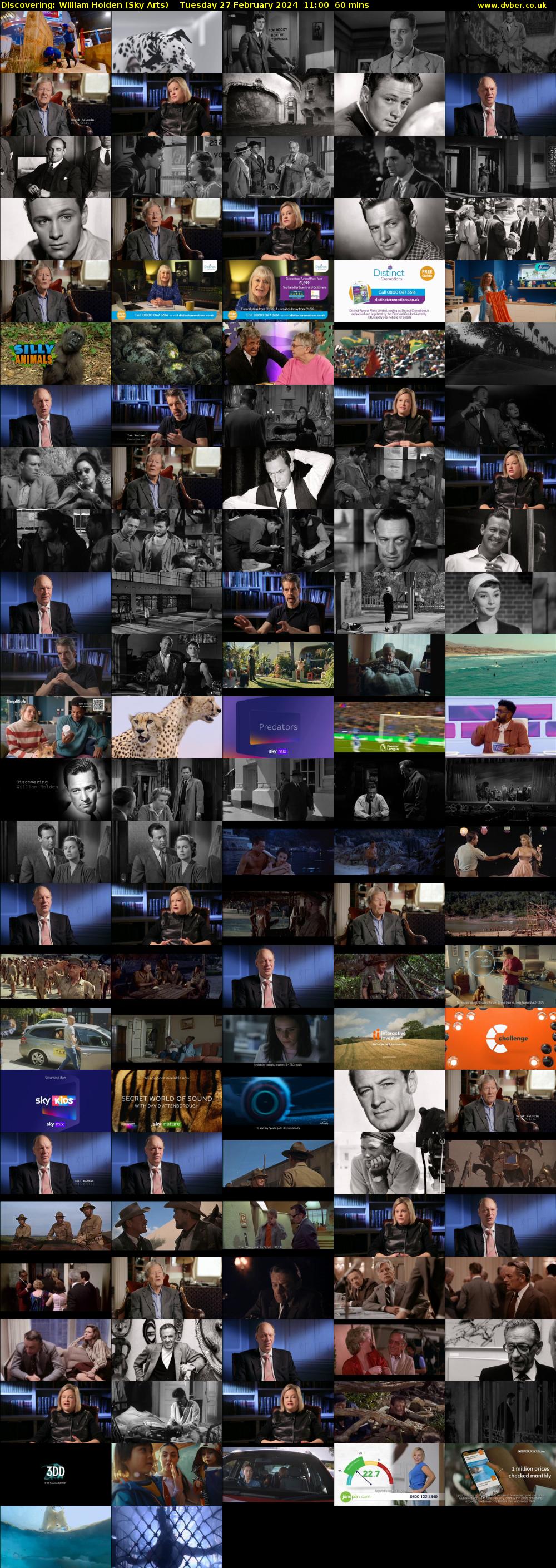 Discovering: William Holden (Sky Arts) Tuesday 27 February 2024 11:00 - 12:00