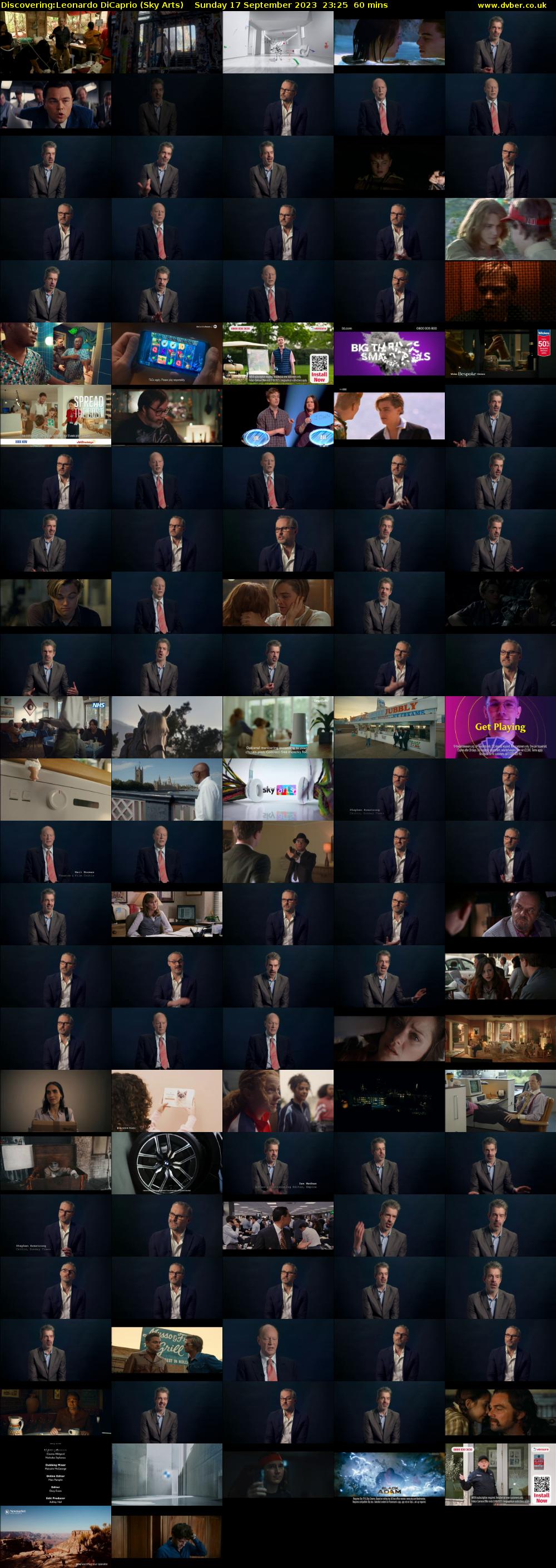 Discovering:Leonardo DiCaprio (Sky Arts) Sunday 17 September 2023 23:25 - 00:25