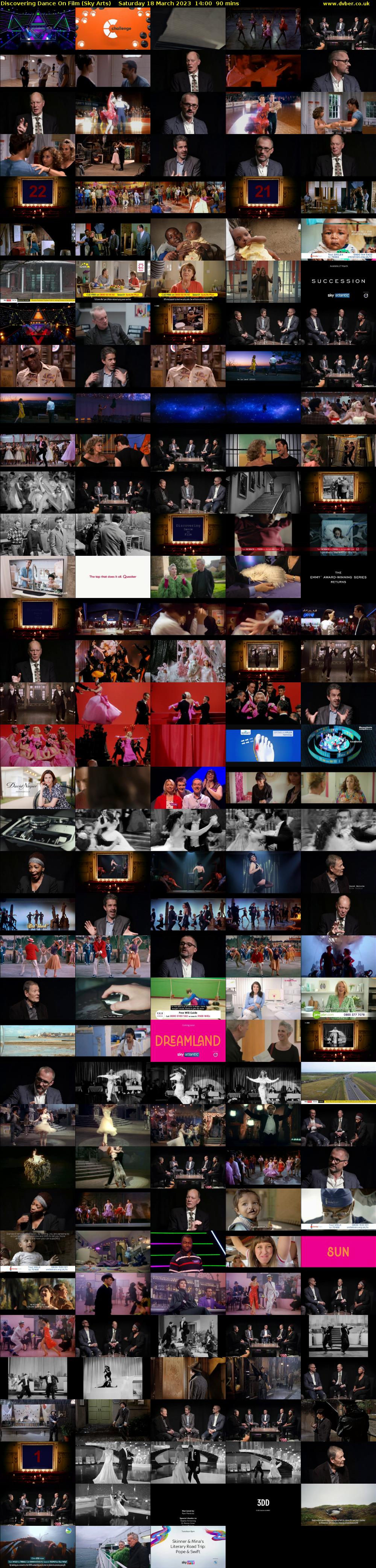 Discovering Dance On Film (Sky Arts) Saturday 18 March 2023 14:00 - 15:30