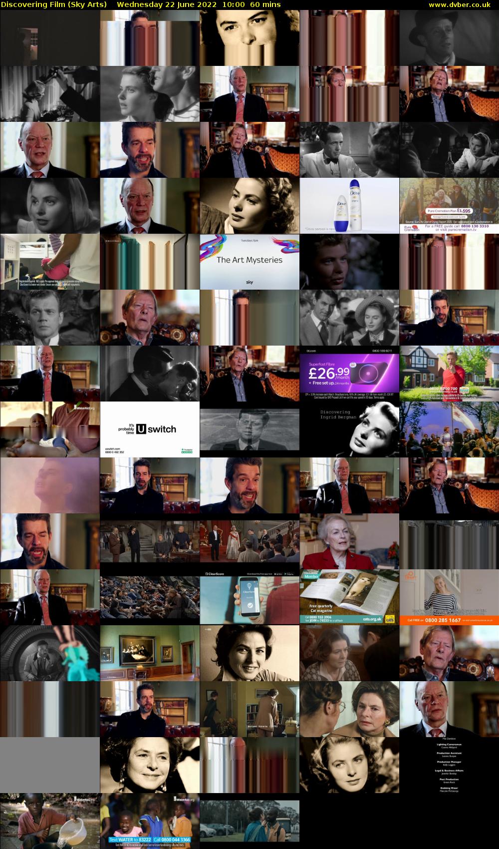 Discovering Film (Sky Arts) Wednesday 22 June 2022 10:00 - 11:00