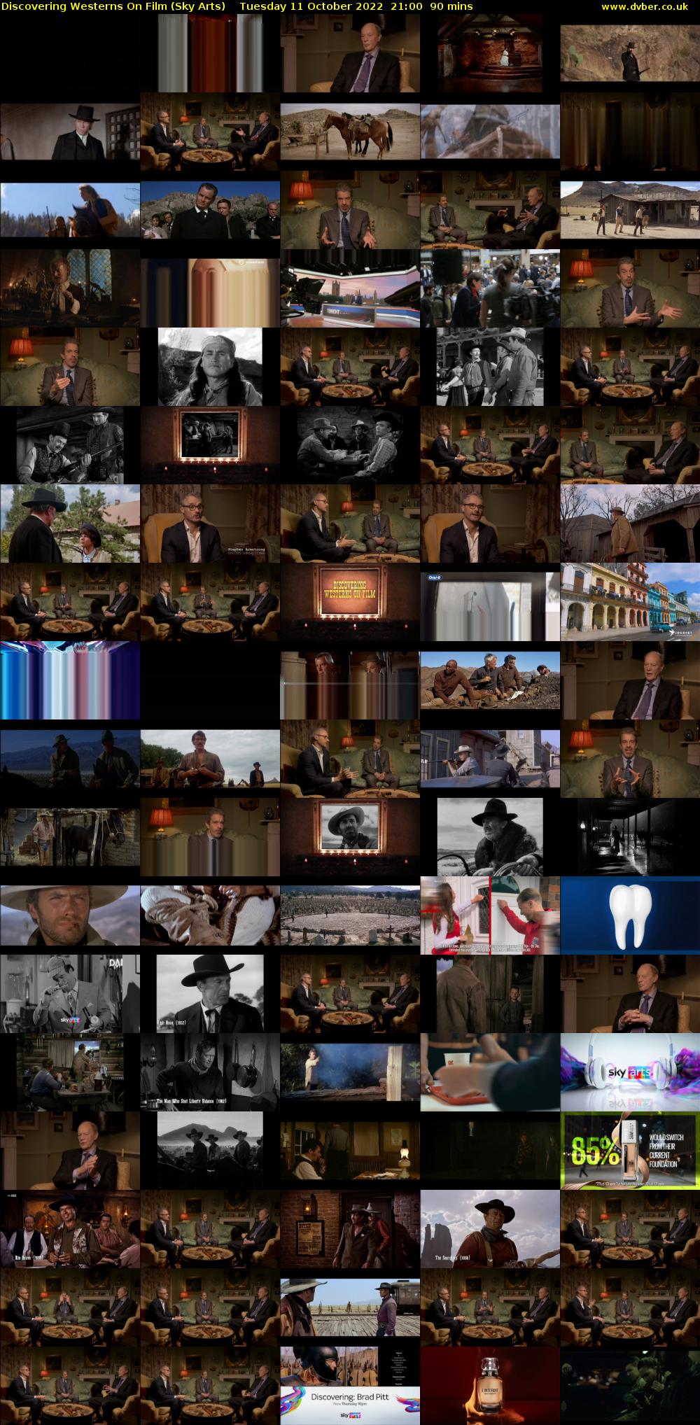 Discovering Westerns On Film (Sky Arts) Tuesday 11 October 2022 21:00 - 22:30